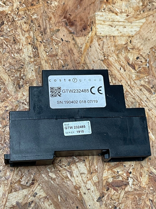Coster - GTW 232485 - RS-232 to RS-485 Bidirectional Converter, DIN Rail Mount