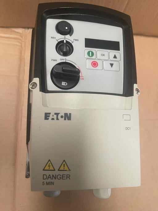 EATON VFD DC1-124D3FN-A6SN 200-240V 1P / 0.75kW AC Speed Drive