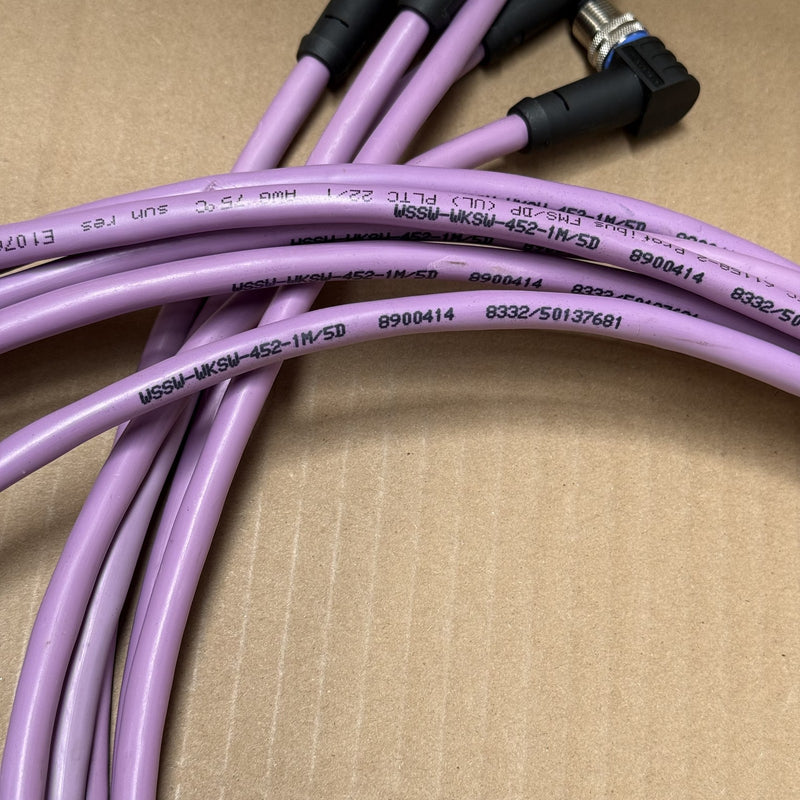 Turck – 8900414 / WSSW-WKSW-452-1M/5D – PROFIBUS-DP Cordset