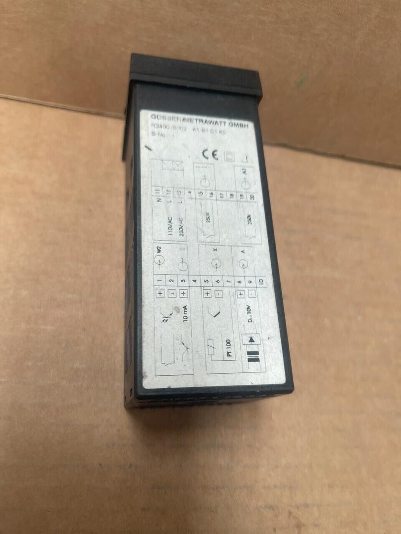 GOSSEN - METRAWATT R2400 - Temperature Controller