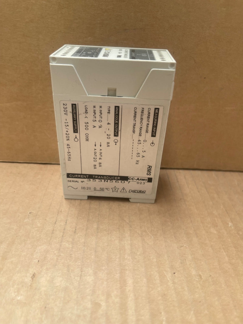 Ojus Rms Module Circutor – CC-A-RMS AC Current Transducer / RMS Output Module ...