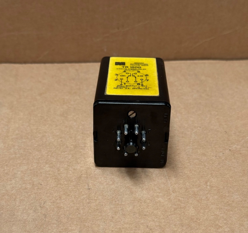 Modex – TR1500 – Asymmetric Recycling Timer, 8‑Pin Plug‑In, 220 VAC/DC