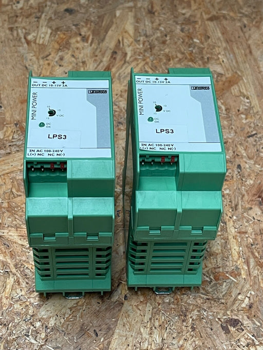 Phoenix Contact – 2938756 – MINI‑PS‑100‑240AC/10‑15DC/2 DIN‑Rail Power Supply