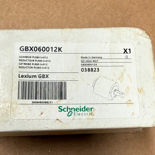 Schneider Electric – GBX060012K – Lexium 60 mm Planetary Gearbox, 12:1 Ratio
