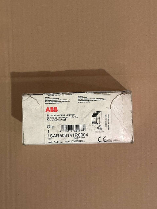 ABB Sicherheitsschaltg. verzögert 1SAR503141R0004 2S 10E 2S verzögert 115V AC