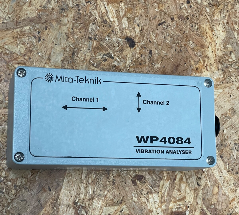 Mita‑Teknik – WP4084 (972408423A) – 2‑Channel Vibration Analyser with RS‑485 Nod