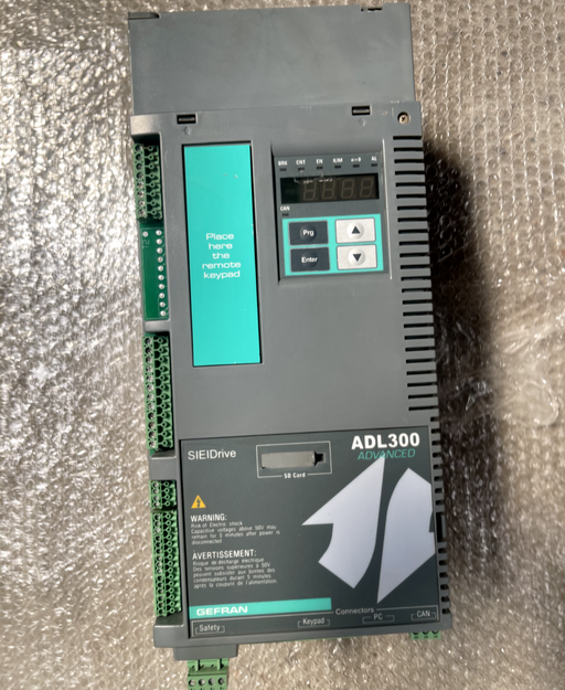 GEFRAN, ADL300A-2110-KBL-F-4-C, Variable Frequency Drive 15 HP 480V ADVANCE EMI