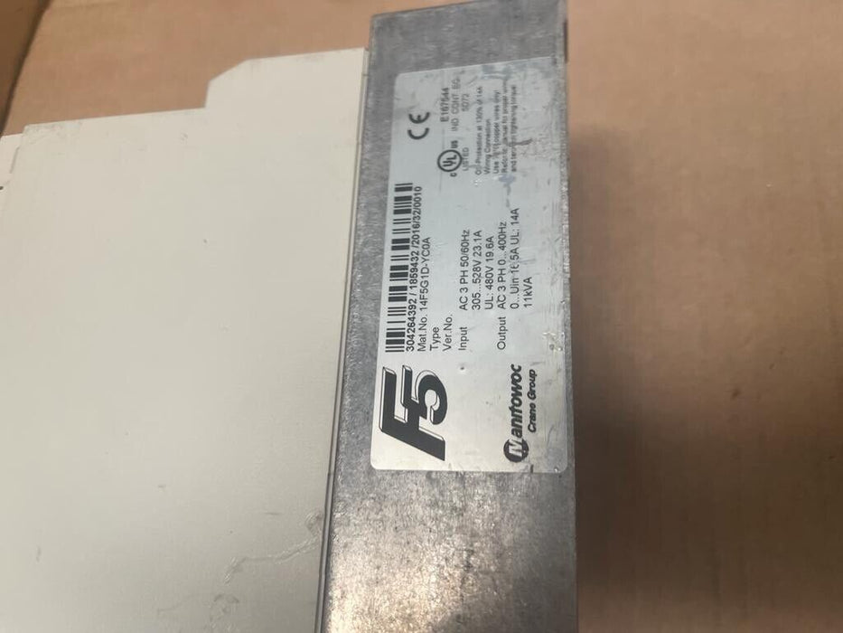Maintowoc F5 14F5G1D-YC0A 3P 480VAC 11KVA AC Speed Drive