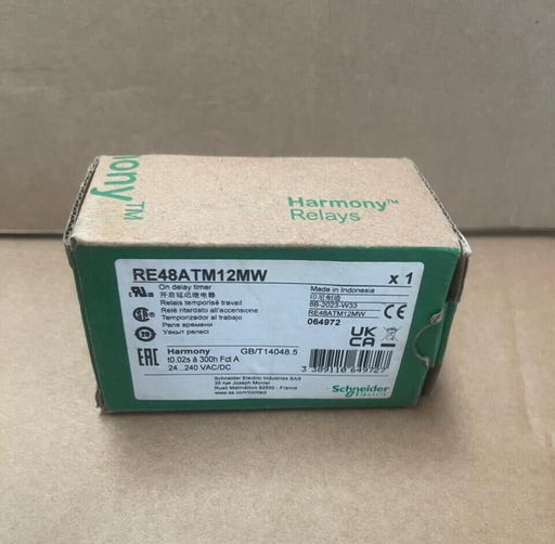 Schneider Electric - RE48ATM12MW - Harmony RE48 Multifunction Timer Relay