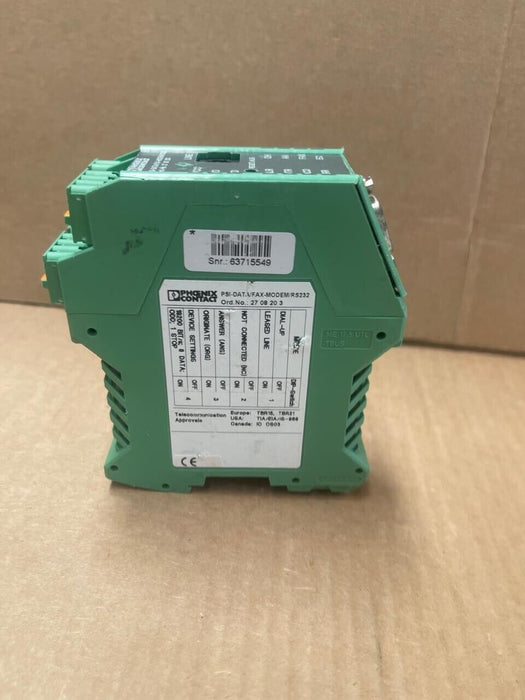 Phoenix Contact - PSI-DATA/FAX-MODEM/RS232 - Modem 2708203