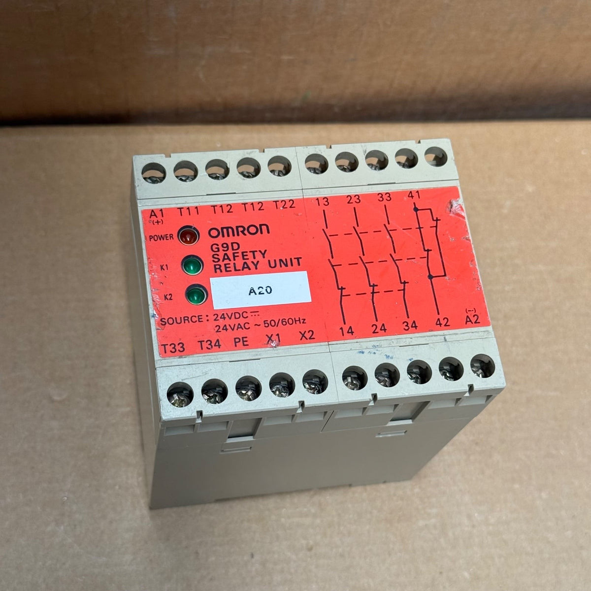 Omron – G9D-301 – Safety Relay Unit — VOLTWERK Handel
