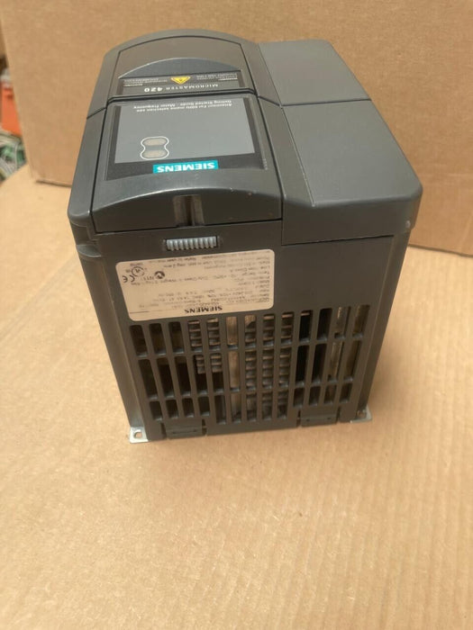 Siemens - 6SE6420-2AB21-5BA1 - MICROMASTER 420, 1.5 kW, 1-Phase, 240V AC