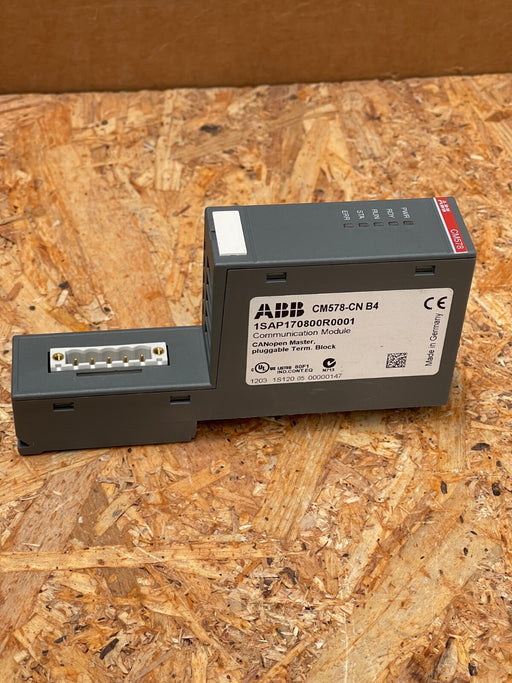 ABB – CM578‑CN – CANopen Master Communication Module, AC500 PLC 1SAP170800R0001