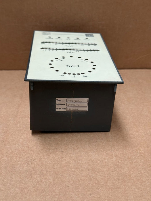 CRE Technology – A25Z0‑D - C2S – 100 VAC Auto‑Synchronizer & Safety Column