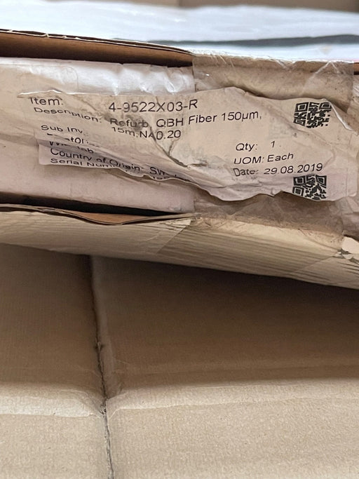 Coherent 4-9522X03-R – QBH Fiber Optic Cable – 150 µm Core, NA 0.20, 15m