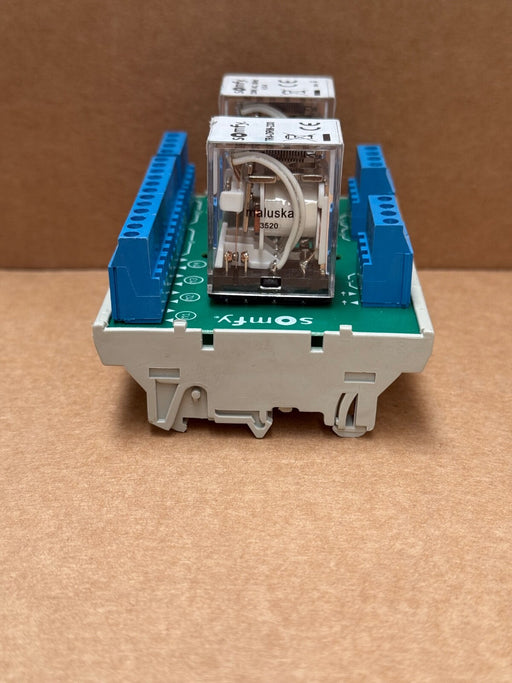 Somfy – TR4‑DRM‑230 (1822292) – 4-Motor DIN Rail Isolator Relay, 230V AC