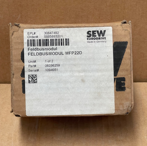SEW‑Eurodrive – MFP22D (08236259) – Profibus DP Fieldbus Module
