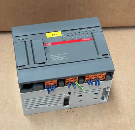 ABB – 1SBP260010R1001 – 07KR51 Basic Unit PLC 8DI/6DO‑Rel., 24 VDC