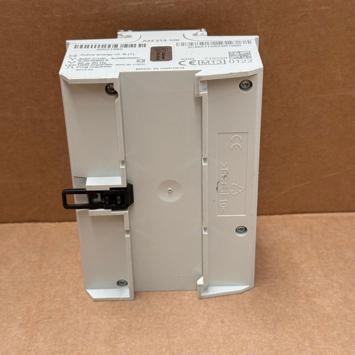 ABB – A43 213‑100 (2CMA170523R1000) – 3‑Phase DIN‑Rail Energy Meter, 80 A, M‑Bus