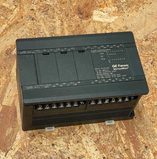 GE Fanuc – IC200UDD020‑AB – VersaMax Micro 20‑Point PLC (12 IN / 8 OUT, 24 VDC