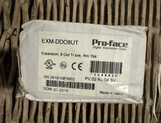 Pro-Face - EXM-DDO8UT - Expansion 8Out Tr SNK, Rm Tbk