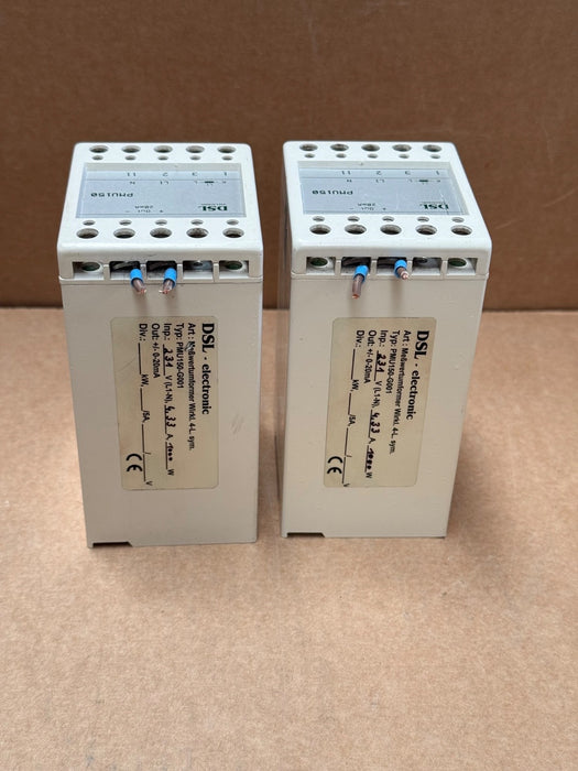 DSL‑Electronic – PMU150‑G001 – Real Power Transducer, 4‑Conductor Symmetrical