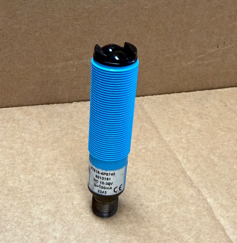 SICK – VTE18‑4P8740 (6013191) – M18 Energetic Photoelectric Sensor, 10–800 mm