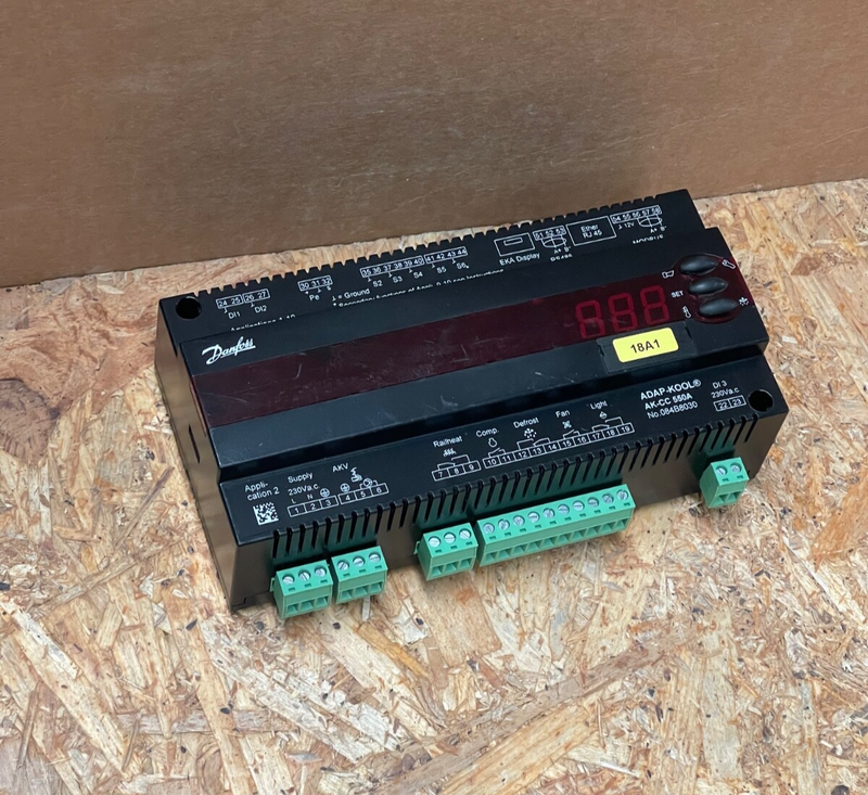 Danfoss – AK‑CC 550A (084B8030) – 230 V Case/Room Controller with MODBUS