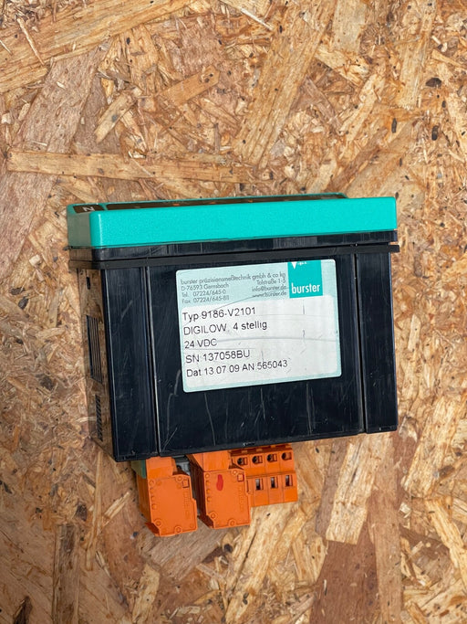 Burster – 9186‑V2101 – DIGILOW Digital Indicator for Strain‑Gauge Sensors