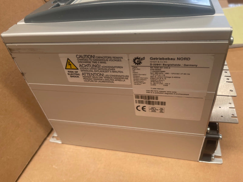 NORD – SK 700E-301-340-A – NORDAC SK 700E 3 kW Frequency Inverter