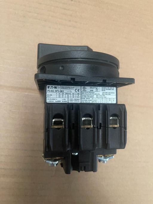 EATON - P3-63, SP3-063 - On-Off Main Switch
