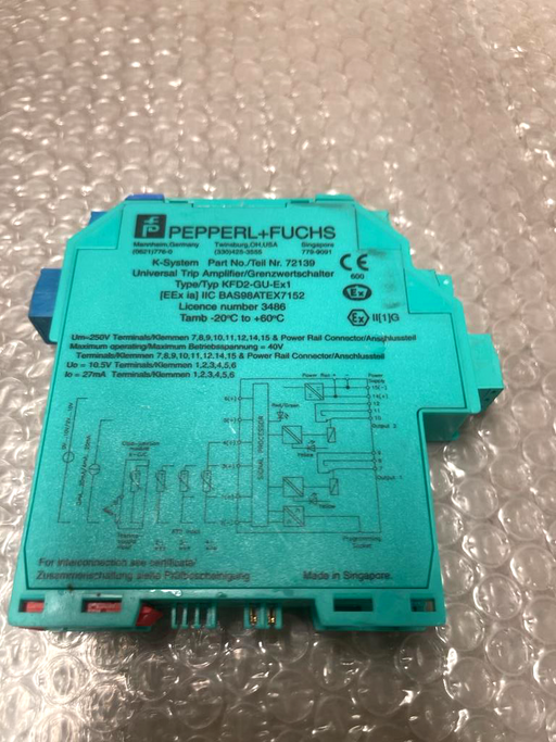 PEPPERL+FUCHS KFD2-GU-Ex1 K-System