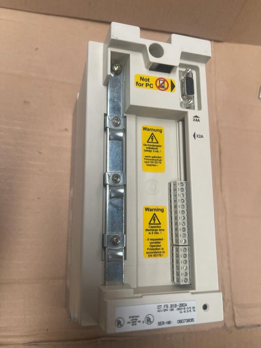 KEB COMBIVERT F5 - 07.F5.B1B-2B0A - VFD 180...260V - 1,6KVA / 0,75kW
