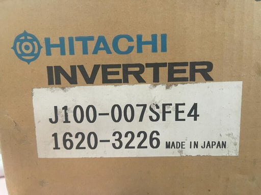 HITACHI, J100-007SFE4, INVERTER J100 10A SINGLE PHASE 220-240V AC 0.75kW