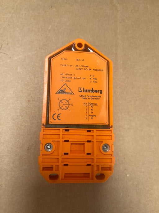 Lumberg Automation - IBA-4A - AS-Interface Module with 4 Digital Outputs