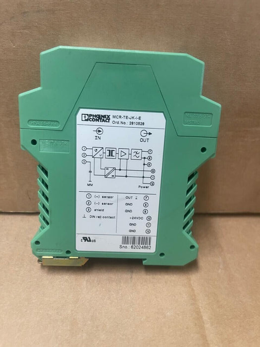 Phoenix Contact - MCR-TE-JK-I-E (2810528) - Thermocouple Measuring Transducer
