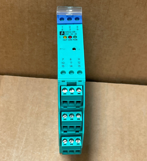 Pepperl+Fuchs – KFD2‑ER‑EX1.W.LB (115162S) – Isolated Conductive Switch Amplifie