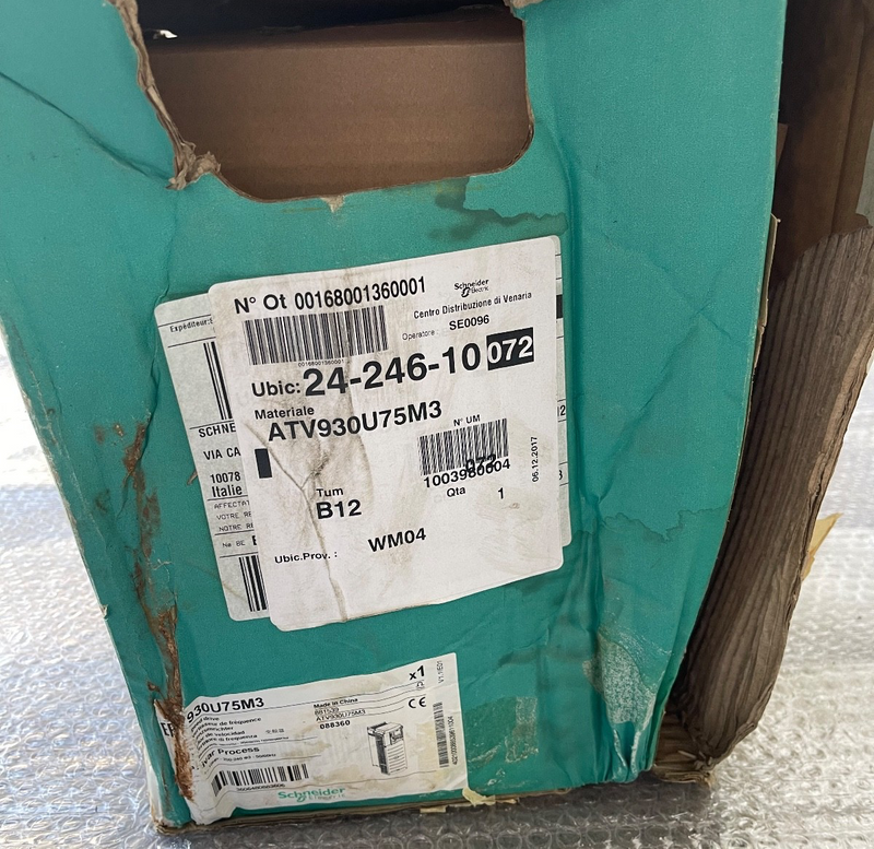 Schneider Electric – ATV930U75M3 – Altivar Process Variable Frequency Drive 7.5