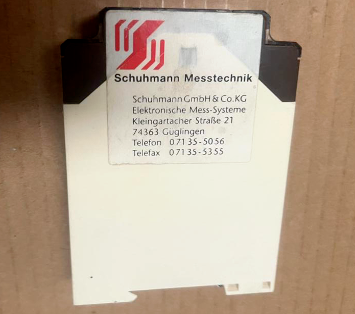 Schuhmann Widerstandsumformer WU 3.00 G