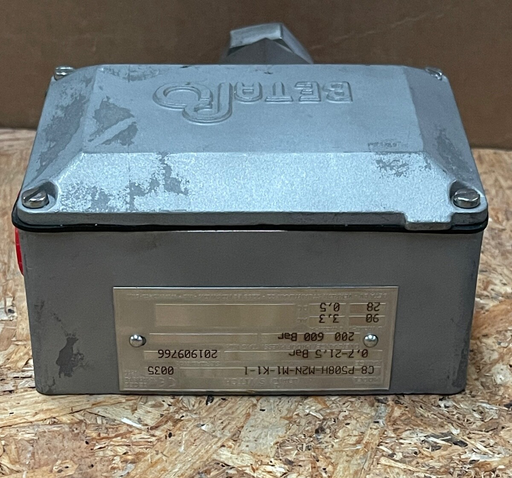 BETA – C8‑P508H‑M2N‑M1‑K1 (Rev‑C) – IP66 Cast‑Housing High‑Pressure Switch, SPDT