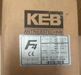 KEB Combivert 09.F4.C3D-3420/1.4 - AC Speed Drive 1.5kW