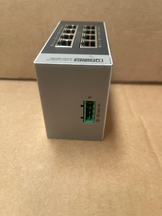 Phoenix Contact - 2891002 - FL SWITCH SFNB 8TX - Unmanaged Ethernet Switch