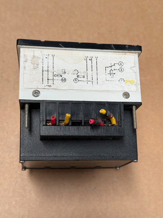 Crompton – 244‑14DG‑SBBX‑FQ – 96 mm 360° LED Synchroscope + Synchro‑Check Relay