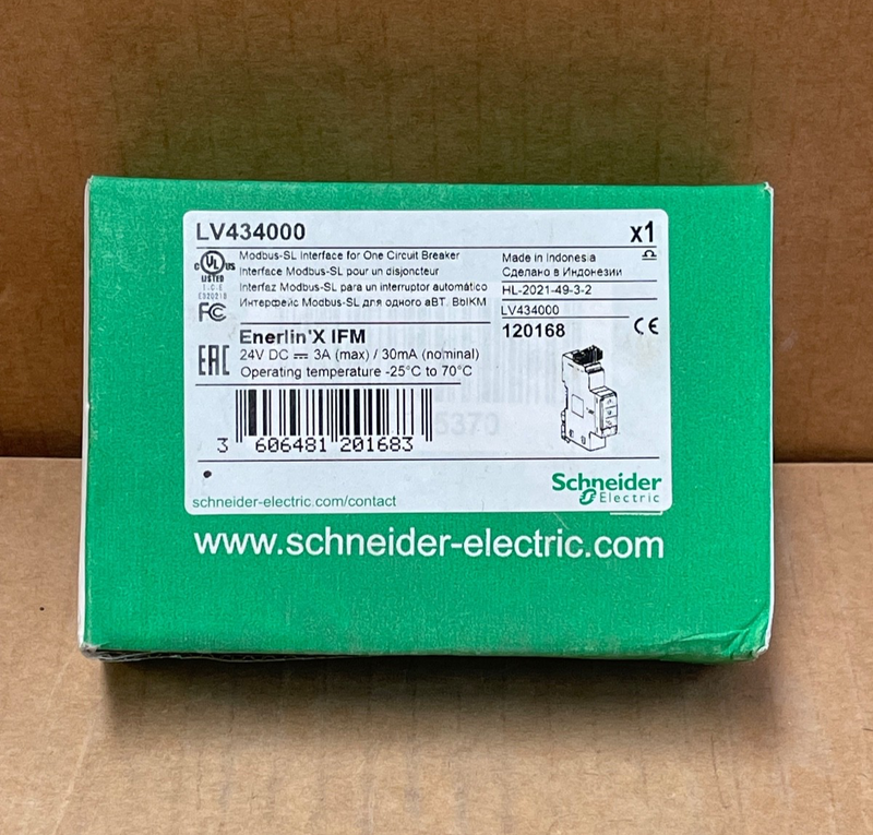 Schneider Electric – LV434000 – IFM Modbus‑SL Interface Module for Circuit Break