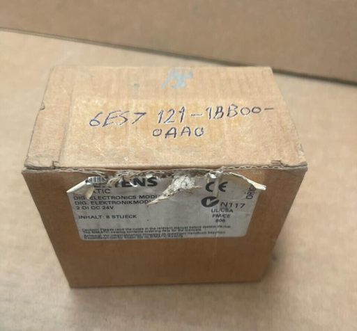 SIEMENS SIMATIC - 6ES7 121-1BB00-0AA0 - SUBMODULE 2DI 24 V DC 8PCs