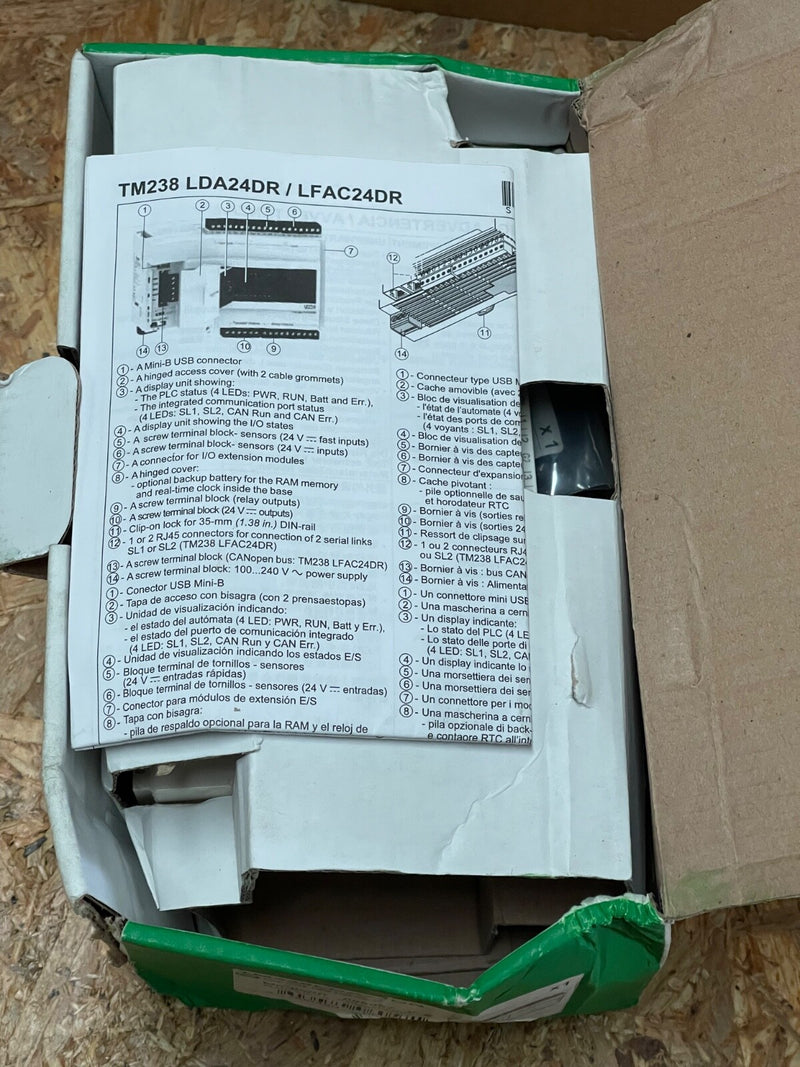 Schneider Electric – TM238LDA24DR – Modicon M238 Compact Logic Controller