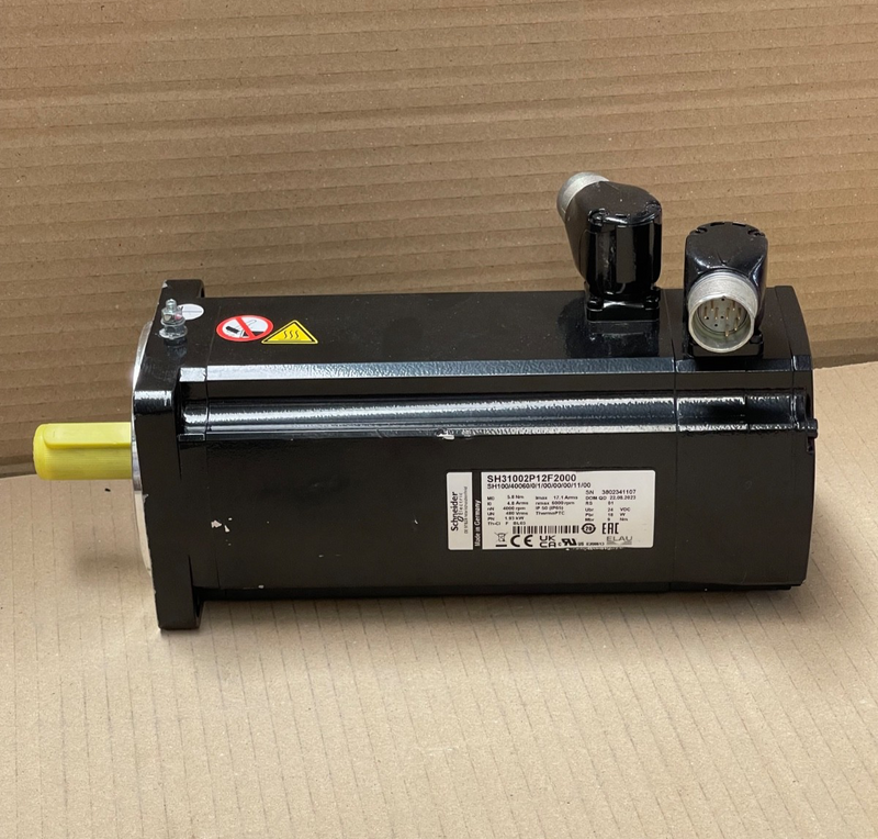 Schneider Electric – SH31002P12F2000 – SH3‑100 Servo Motor 5.8 Nm 480 V AC Brake