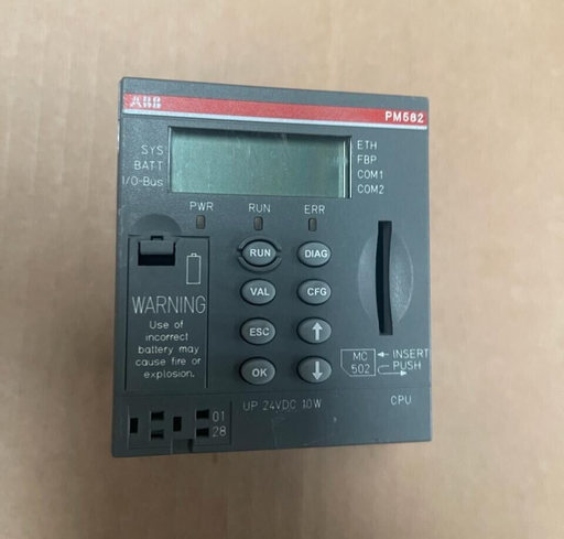 ABB - PM582-ETH CO - 1SAP140200R0170 - Central Processing Unit 512kB Ethernet