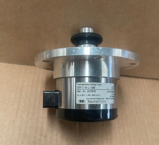 Baumer - GTF 7.16 L/460 - DC Tachogenerator, 60 mV/rpm, IP55