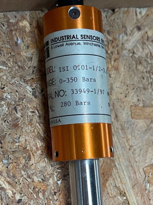Industrial Sensors Inc – ISI 0101-1/2-3.5CB-6/18 – Pressure Transducer, 0–350Bar